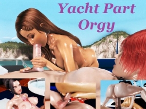 Orgy Yacht Party [Blowjob,3DCG,Big Tits,720p]