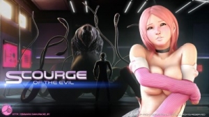 Scourge of the evil - Sexy 3D [2014,Tentacles,Titsfuck,Pissing,600p,Eng]
