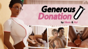 Generous Donation [Paizuri,Creampie,Oral,1080p,Eng]
