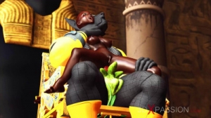 Anubis fucks a young egyptian slave in his temple [2022,1080p,Eng]