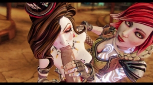 Moxxi and Lilith Blowjob [2022,3D,All sex,1080p,Eng]