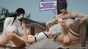 Horny Futa Ninja Town 3 new 3d hentai porn videos