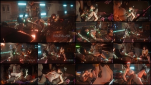 18 BRUTALISK SCENES - CYBER CITY EVE VERSION NO MUSIC