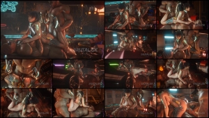 21 BRUTALISK SCENES - CYBER CITY PART 2 EVE NO MUSIC