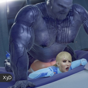 Space Girl IX Animation [X3D]