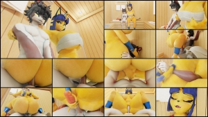 Sauna with Ankha (4k) revised