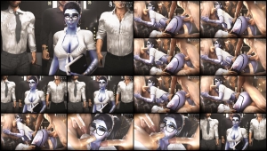 Widowmaker Office Slut 2! Full Animation [NyueX]