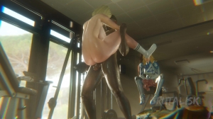 09 BRUTALISK SCENES - EMMA FROST IN THE GYM  2K FULL